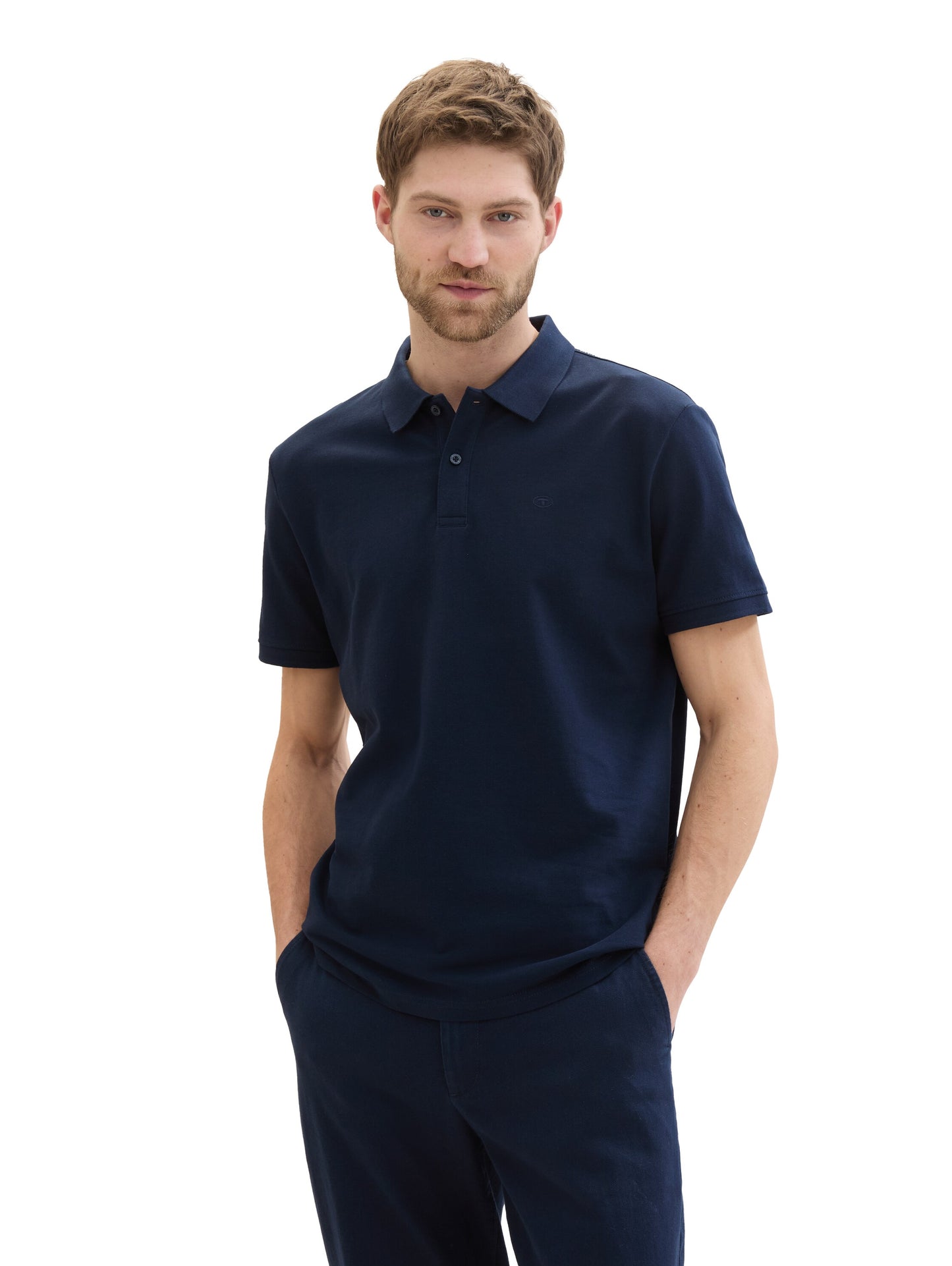 basic polo with contrast - 1031006
