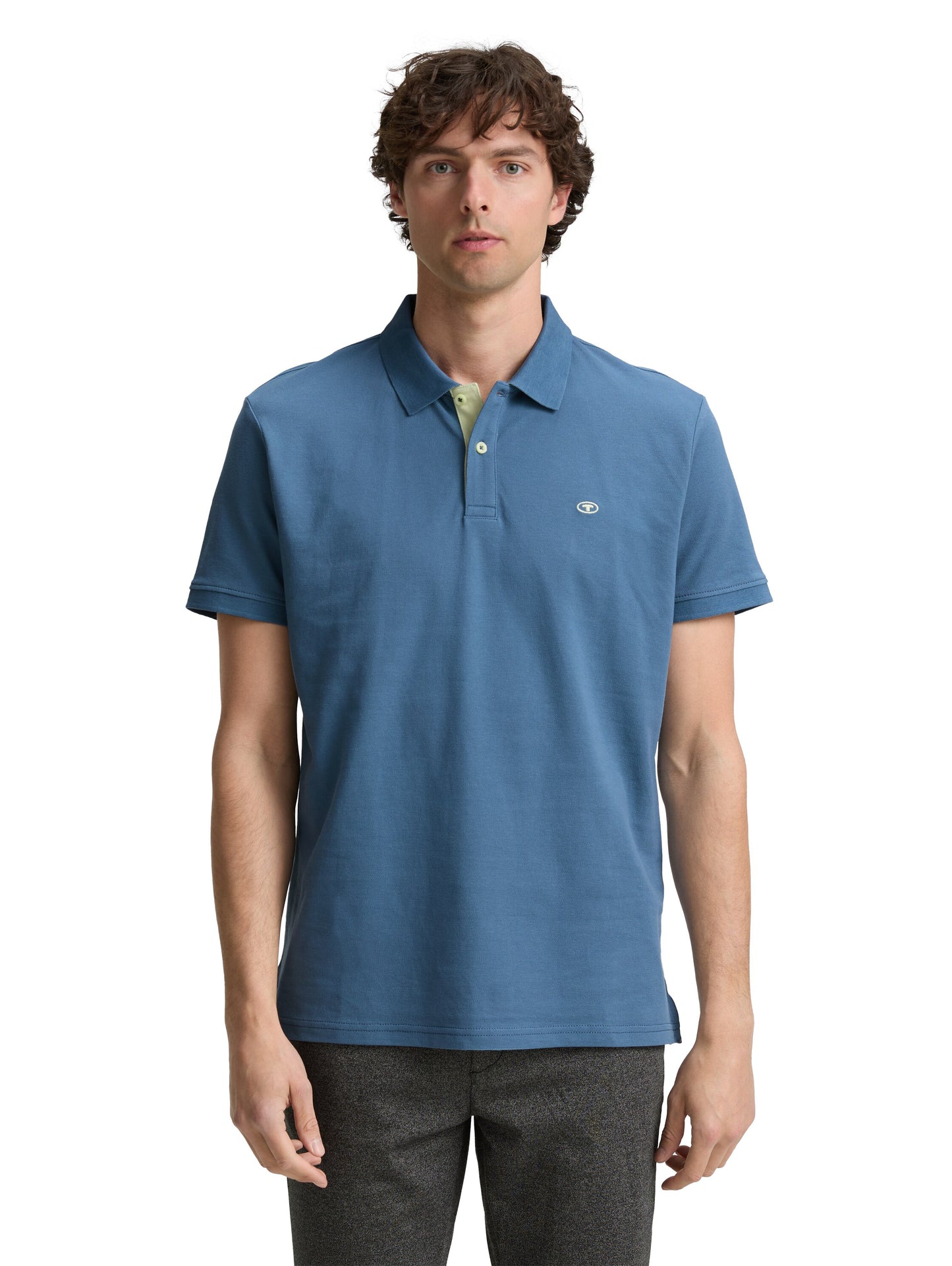 basic polo with contrast - 1031006