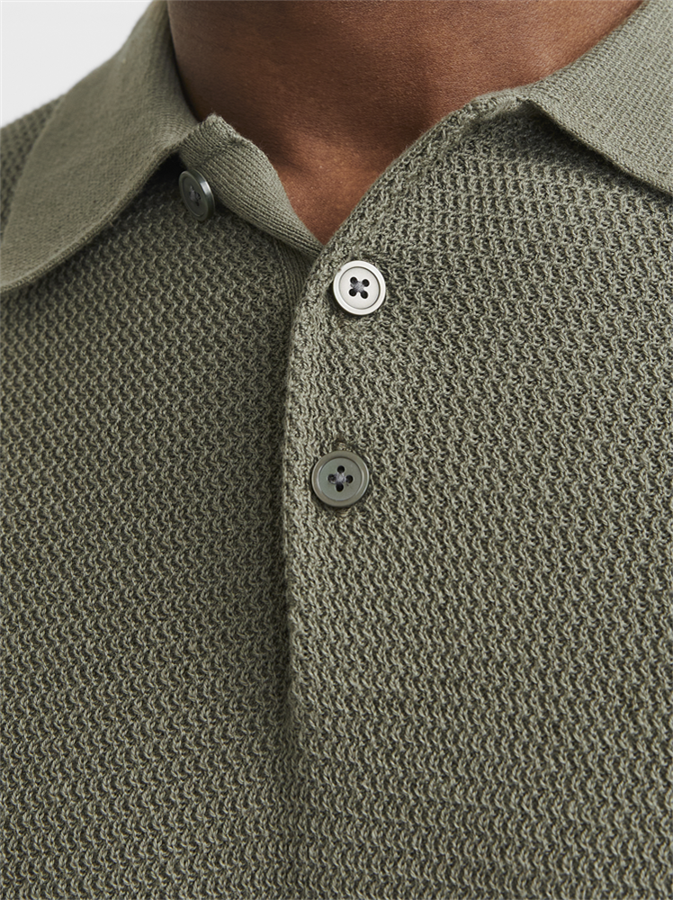 JPRCCCOOPER KNIT POLO SS SN - 12271483