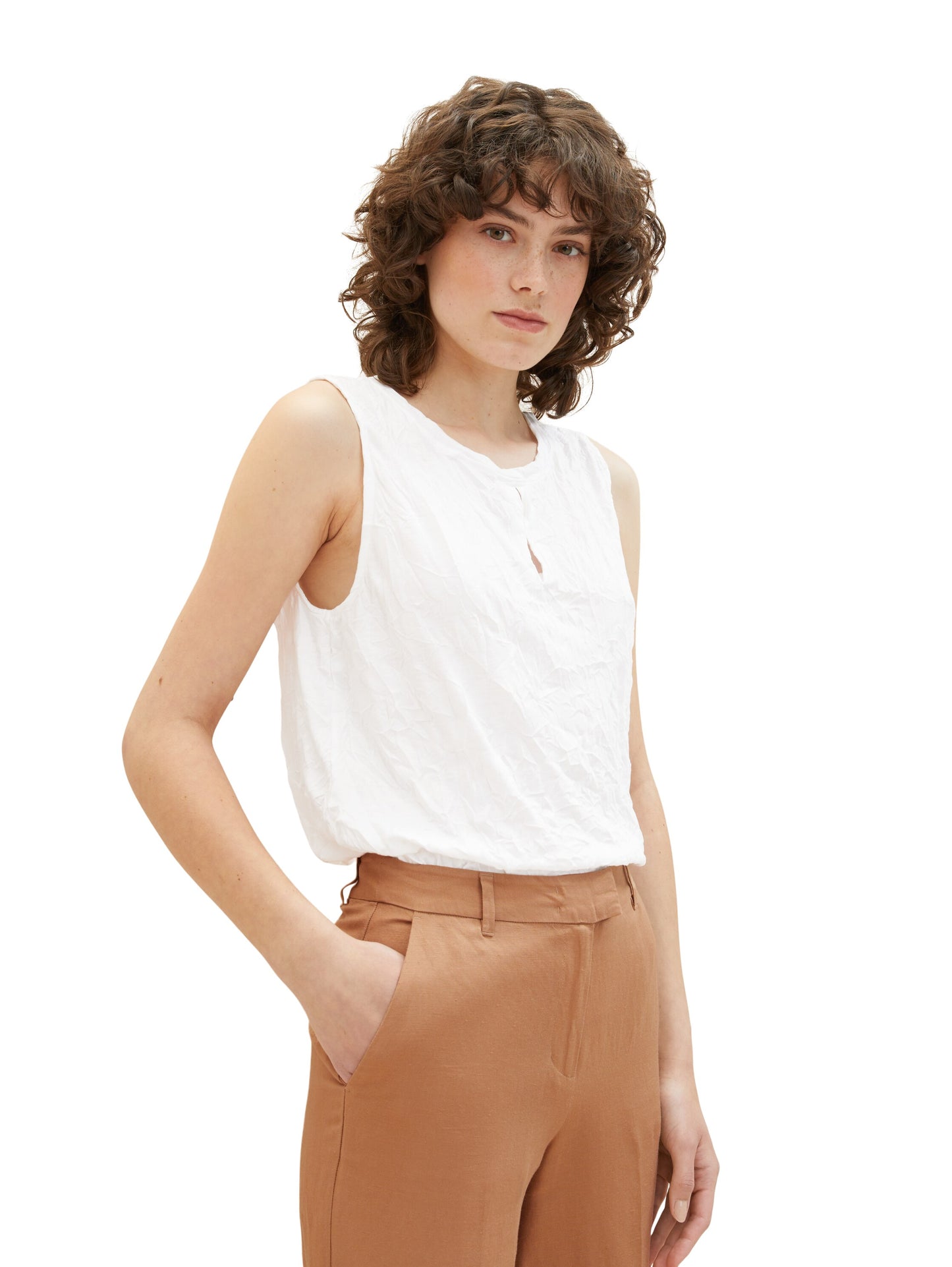 T-shirt top crincled - 1036890