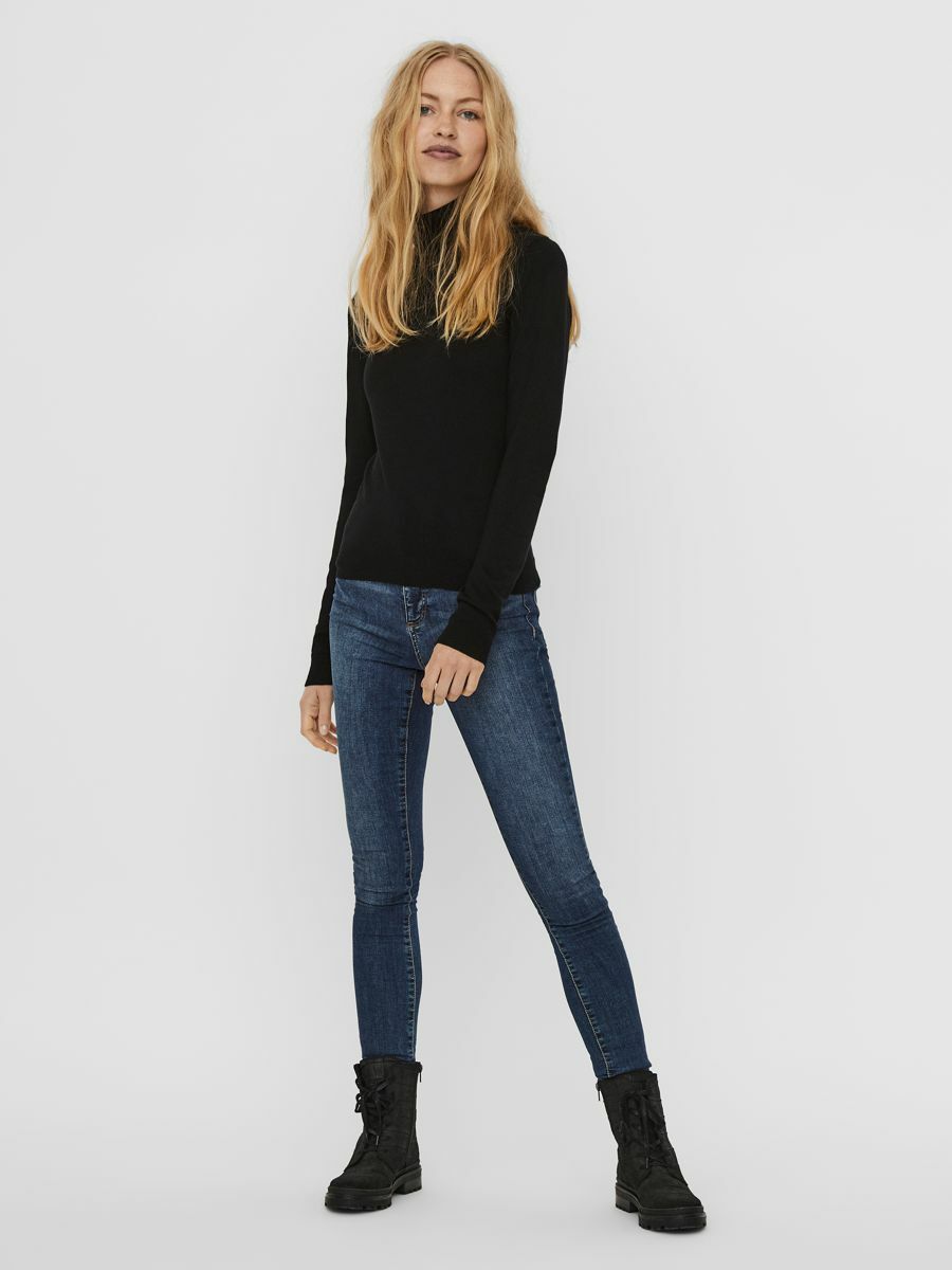 VMGLORY LS ROLLNECK BLOUSE NOOS - 10231630