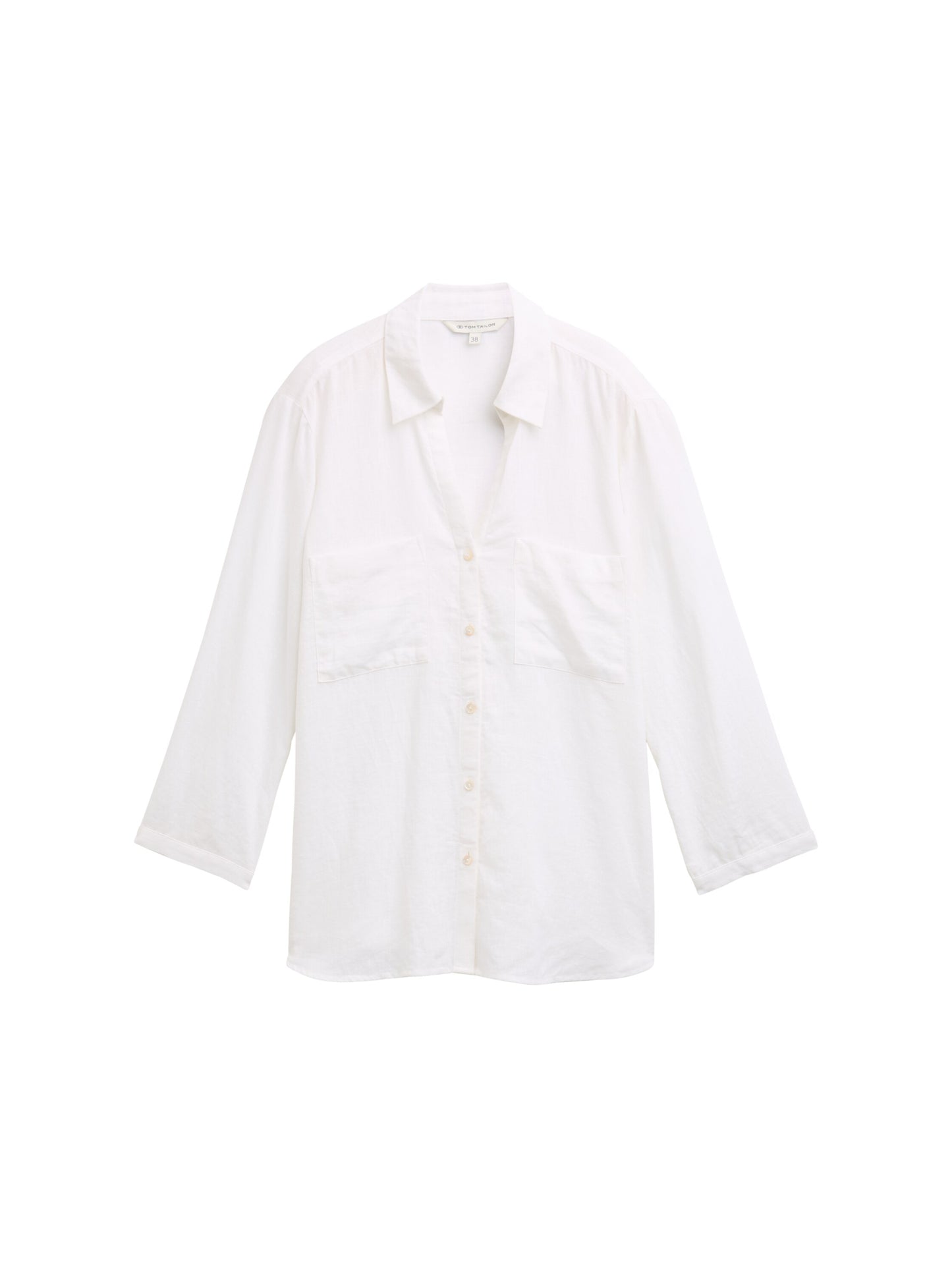 blouse easy shape with linen - 1046197