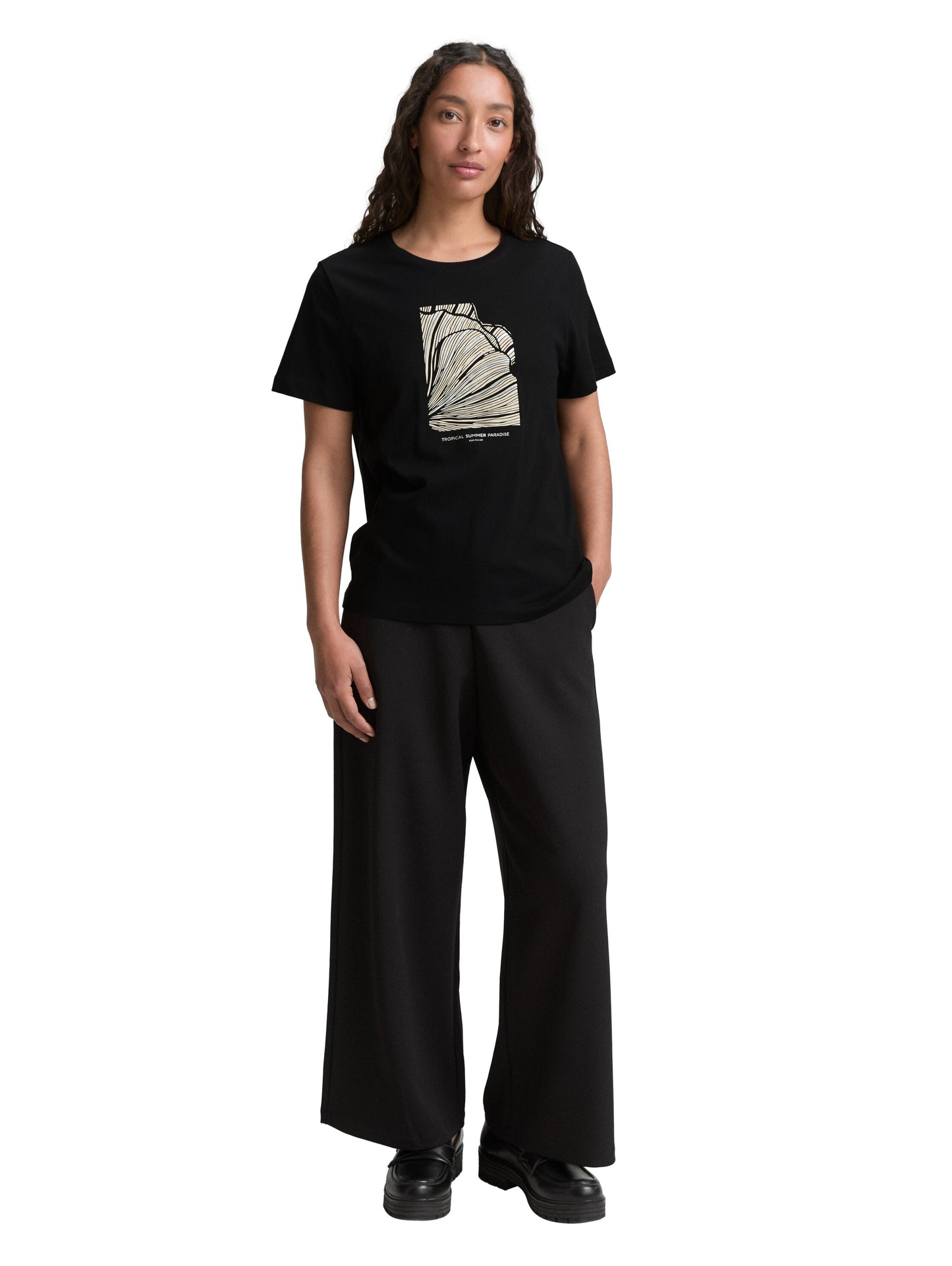 T-shirt basic crew neck - 1045534