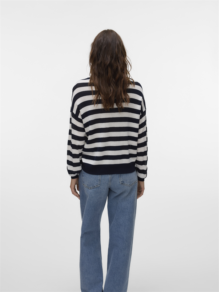VMNEWLEXSUN MIX LS O-NECK PULLOVER - 10324936