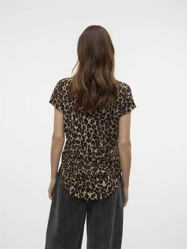 VMBELLA SS TOP AOP WVN GA - 10326190