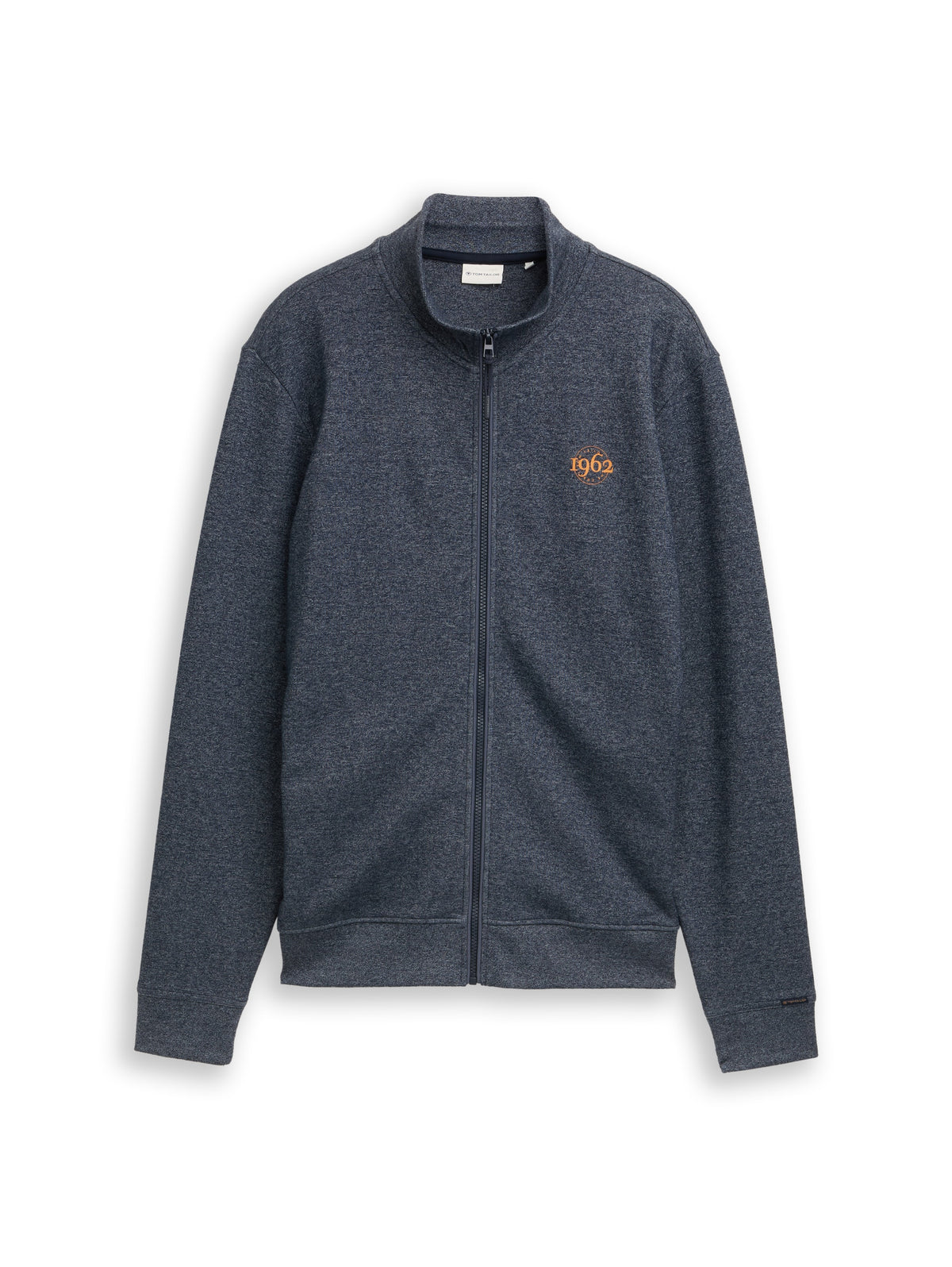 fine striped stand-up jacket - 1049523