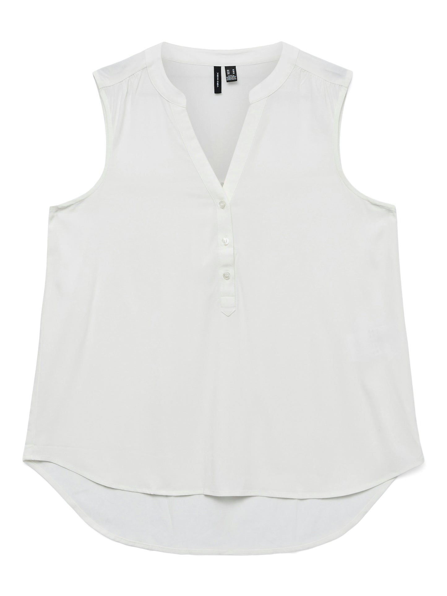VMBELLA SL V-NECK TOP WVN GA NOOS - 10326002