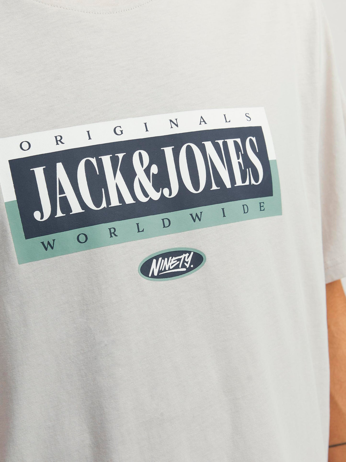 JORCOBIN TEE SS CREW NECK LN - 12250411