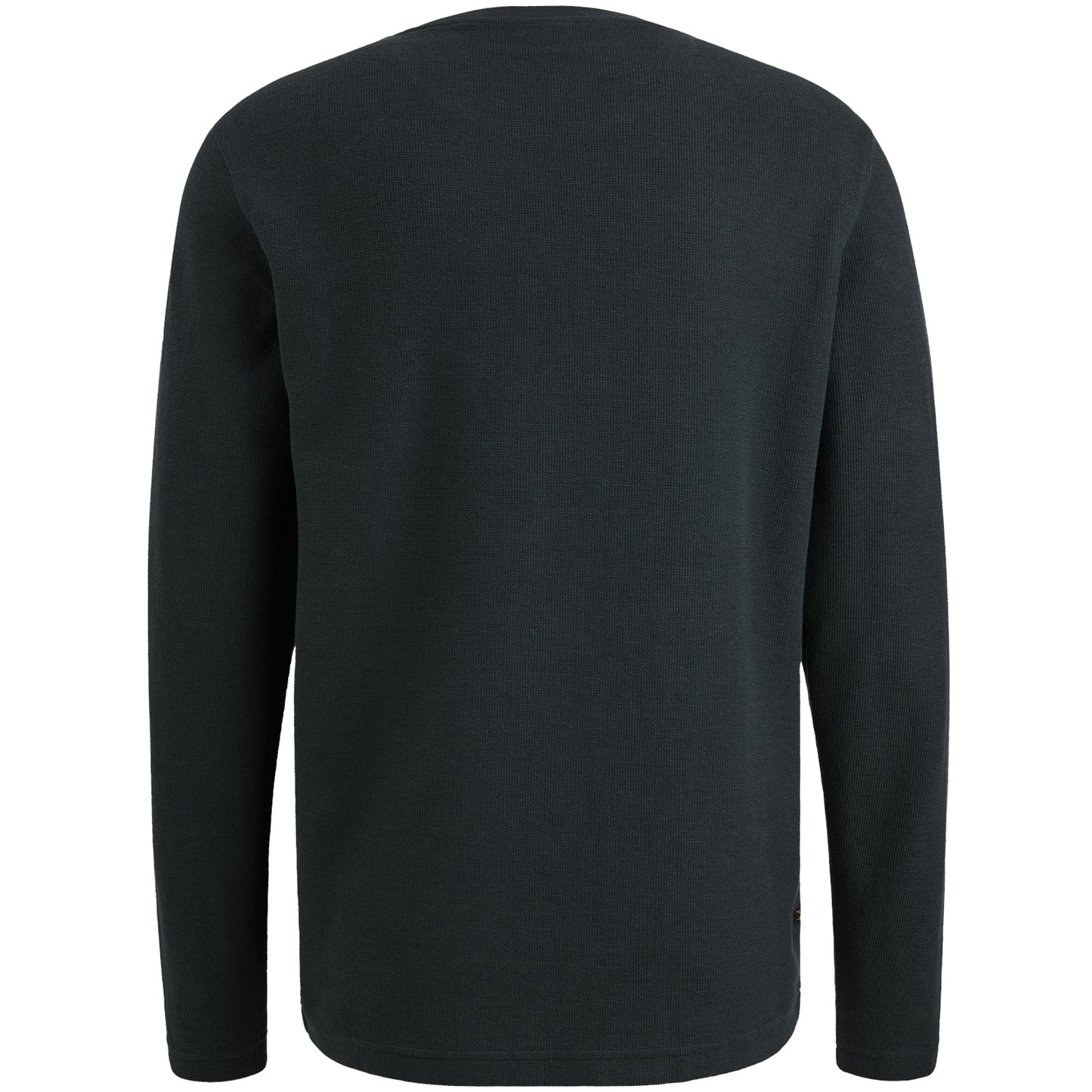 Long sleeve r-neck structured piqu - PTS2508562