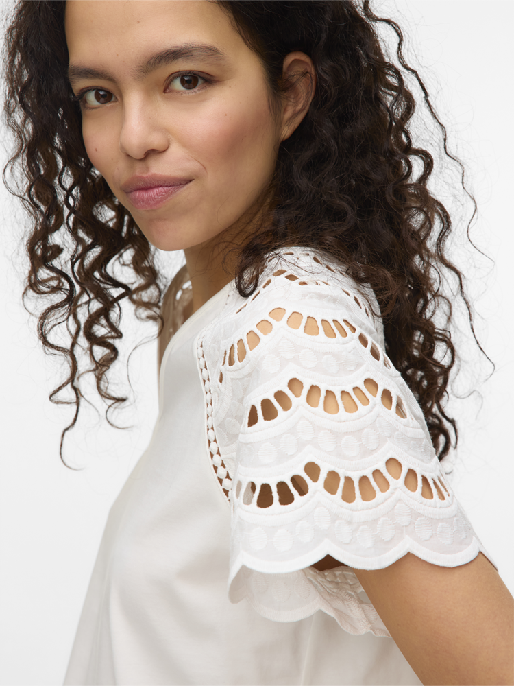 VMBLASY S/S T-SHIRT JRS BTQ GA - 10327083