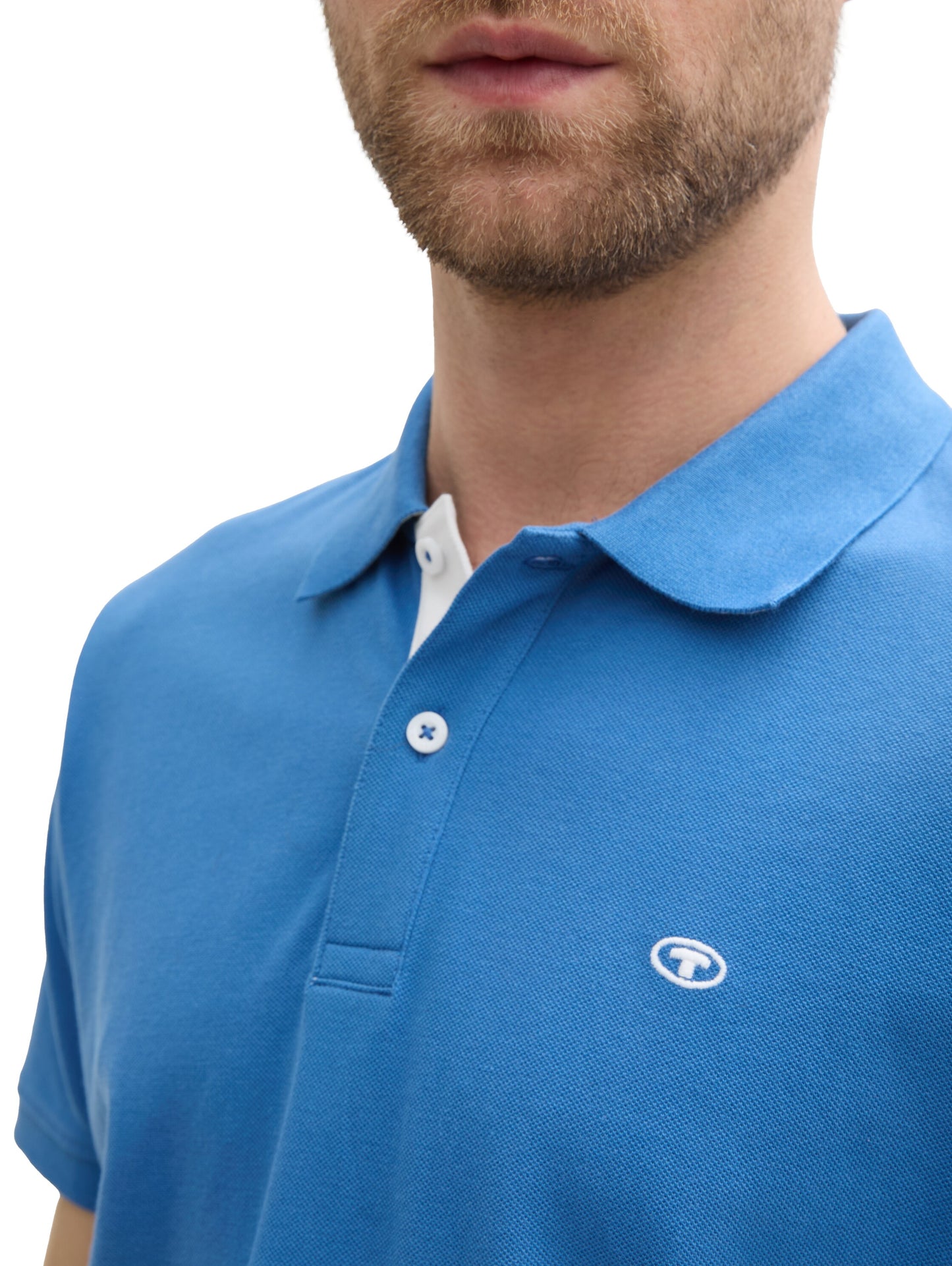 basic polo with contrast - 1031006