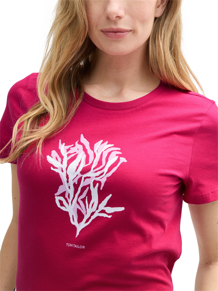 T-shirt basic with print - 1046437