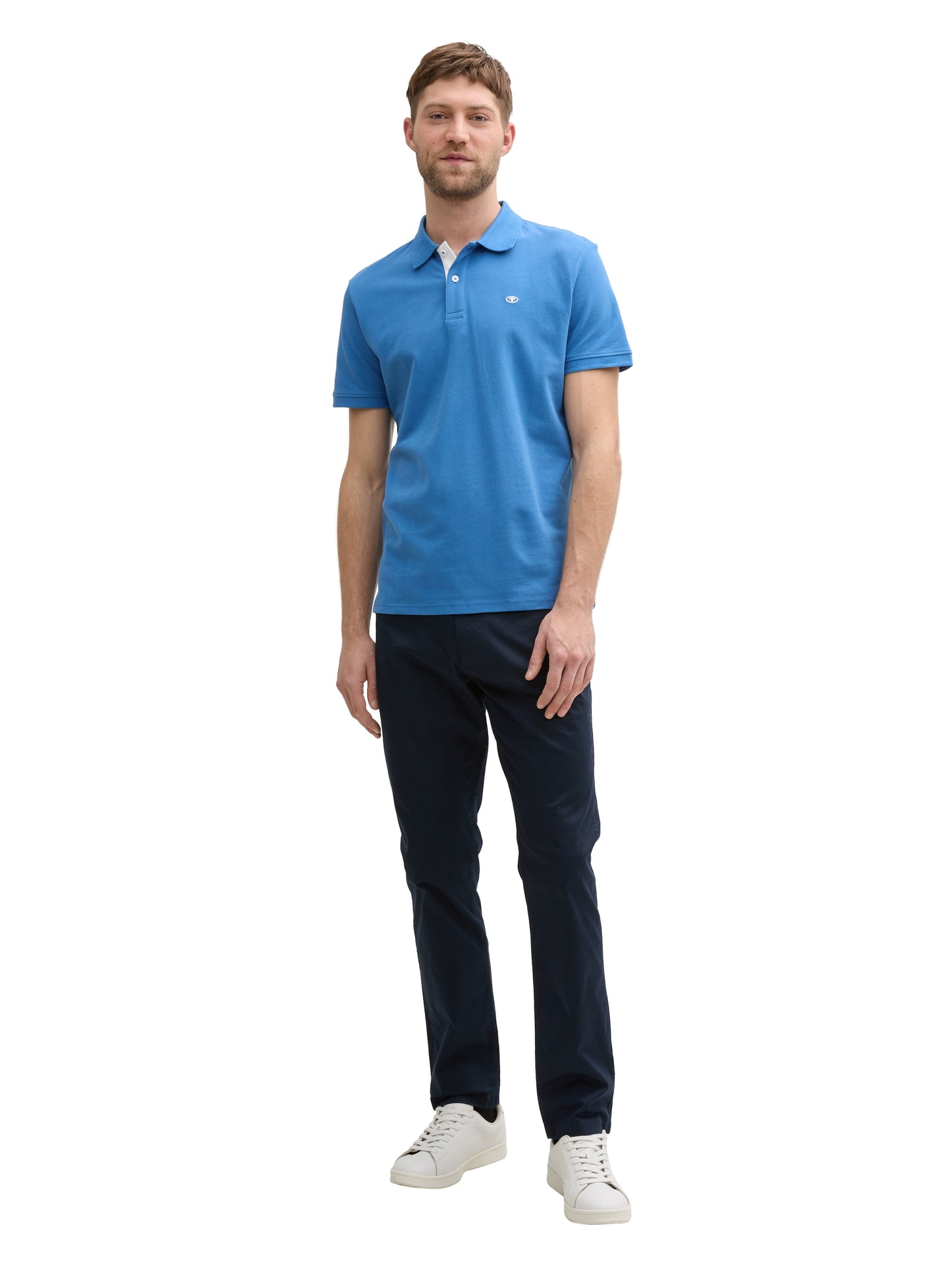 basic polo with contrast - 1031006