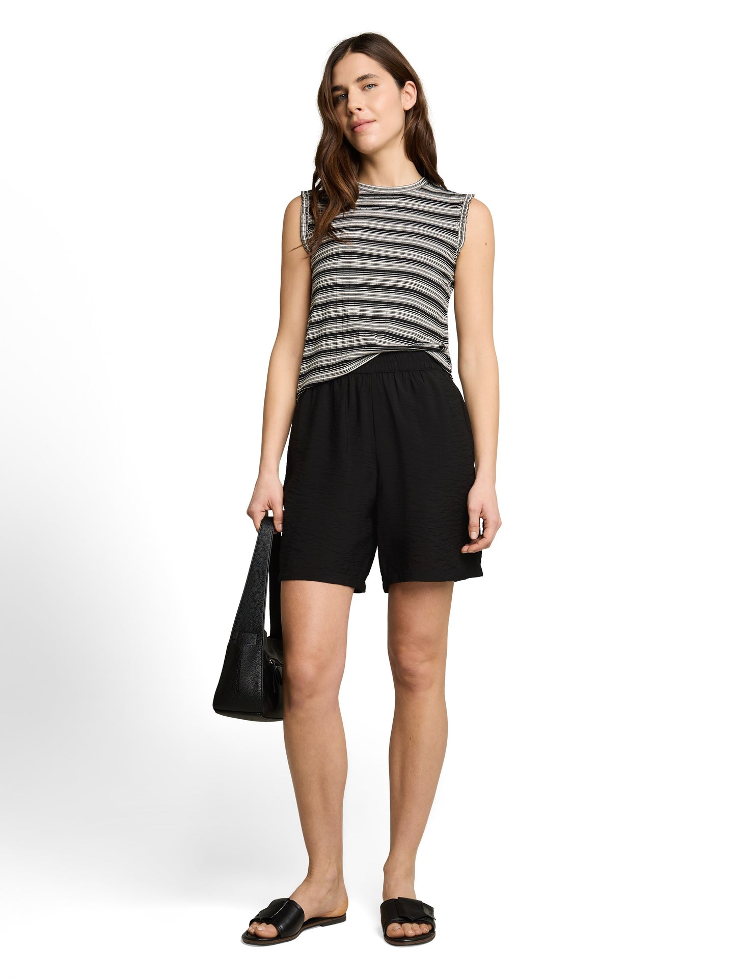 loose fit bermuda pants - 1052110