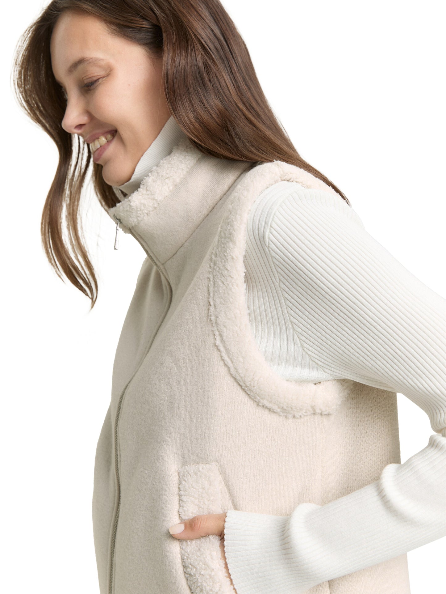 Sweatjacket Teddy inside - 1049019