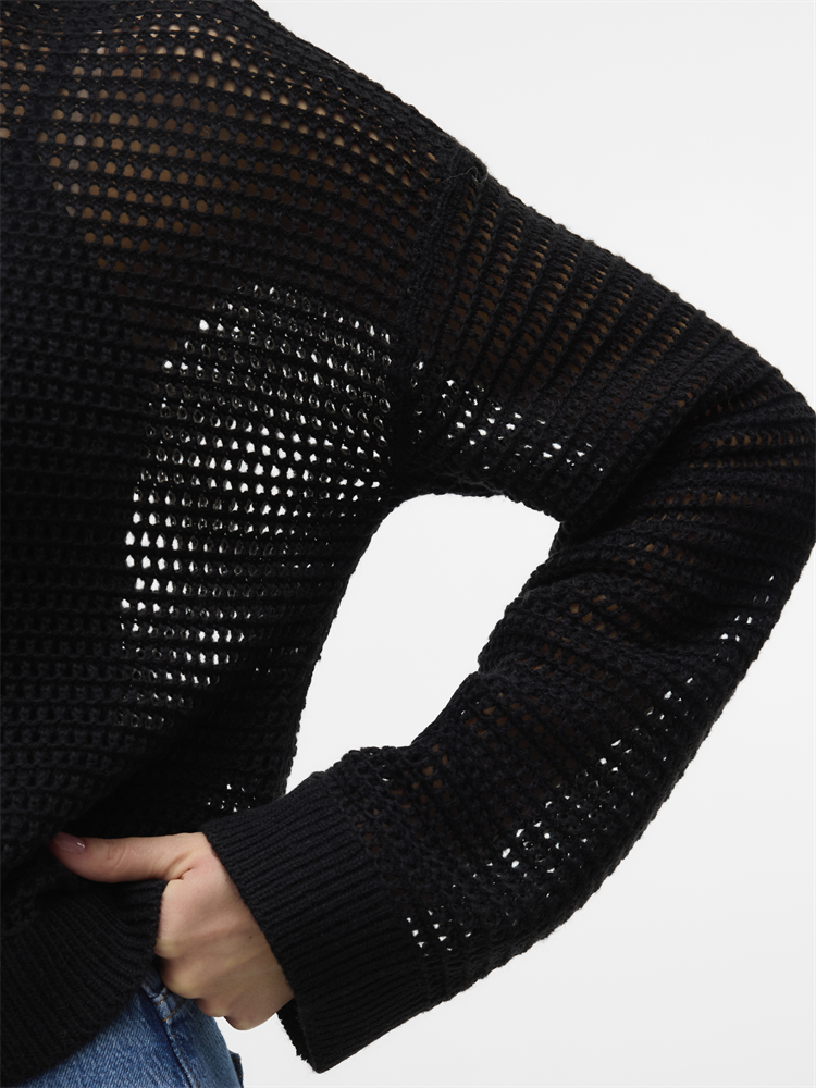 VMNEWMADERA LS O-NECK PULLOVER BOO - 10321507
