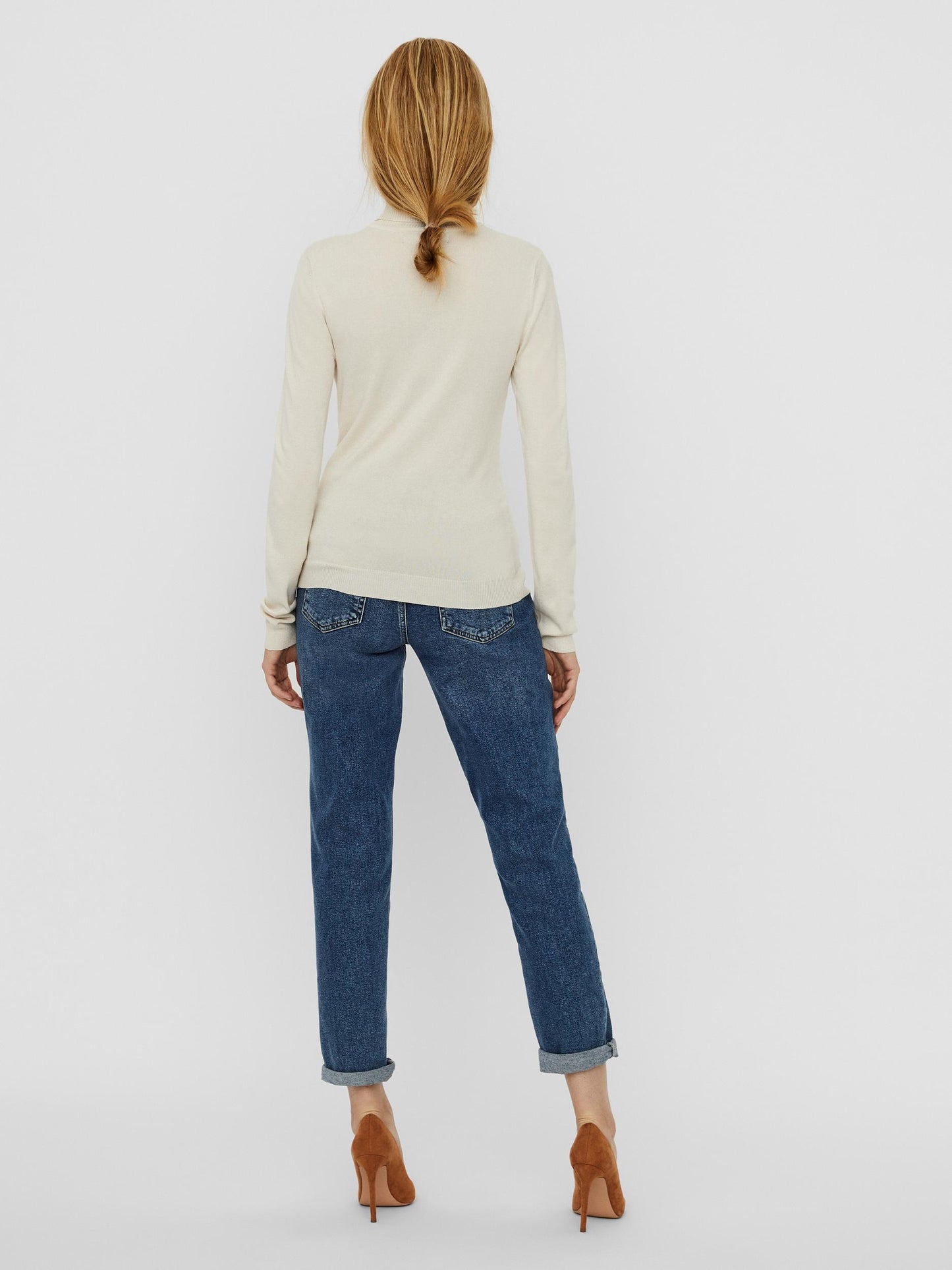 VMGLORY LS ROLLNECK BLOUSE NOOS - 10231630