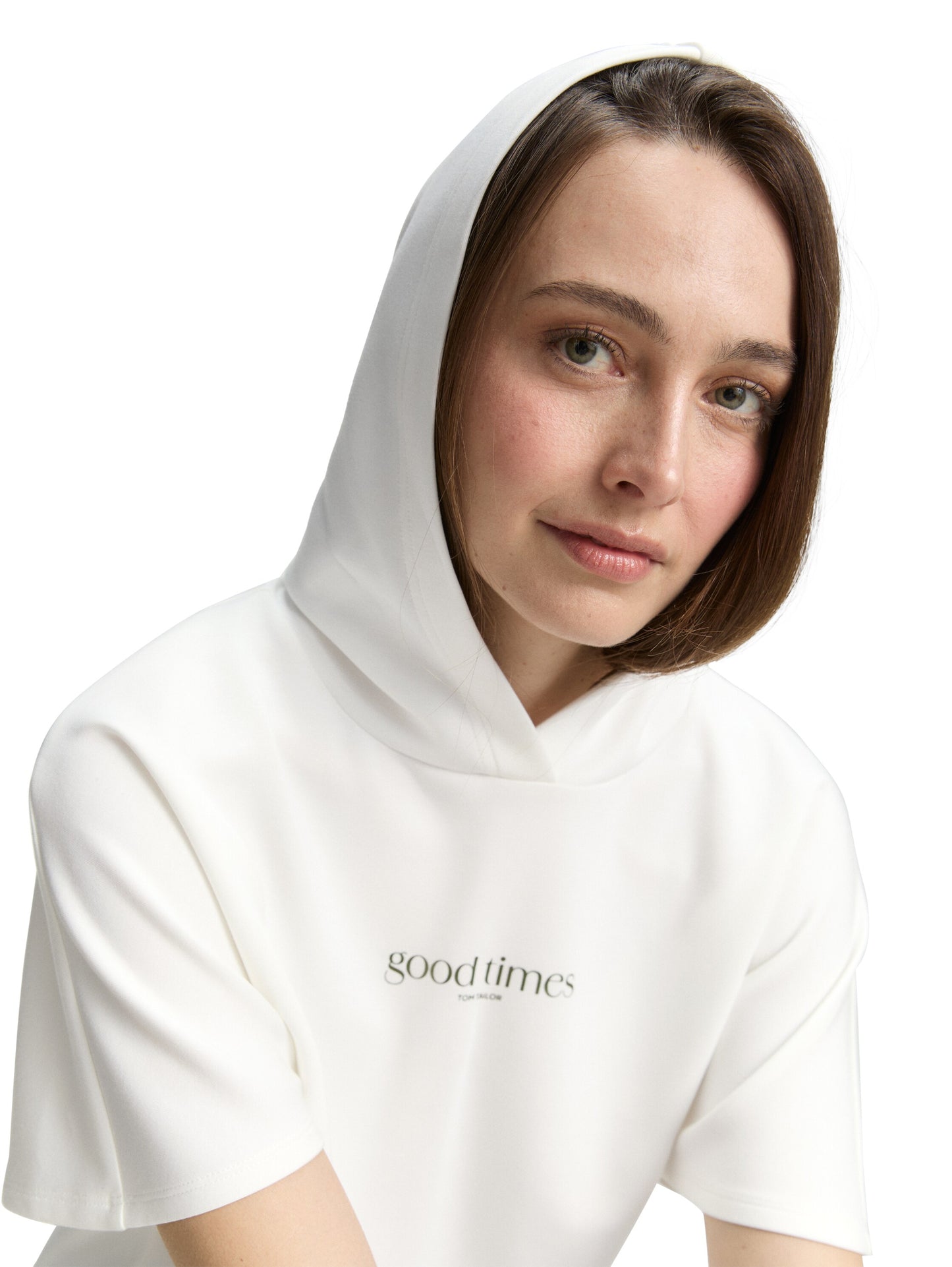 T-shirt hoodie with print - 1047753