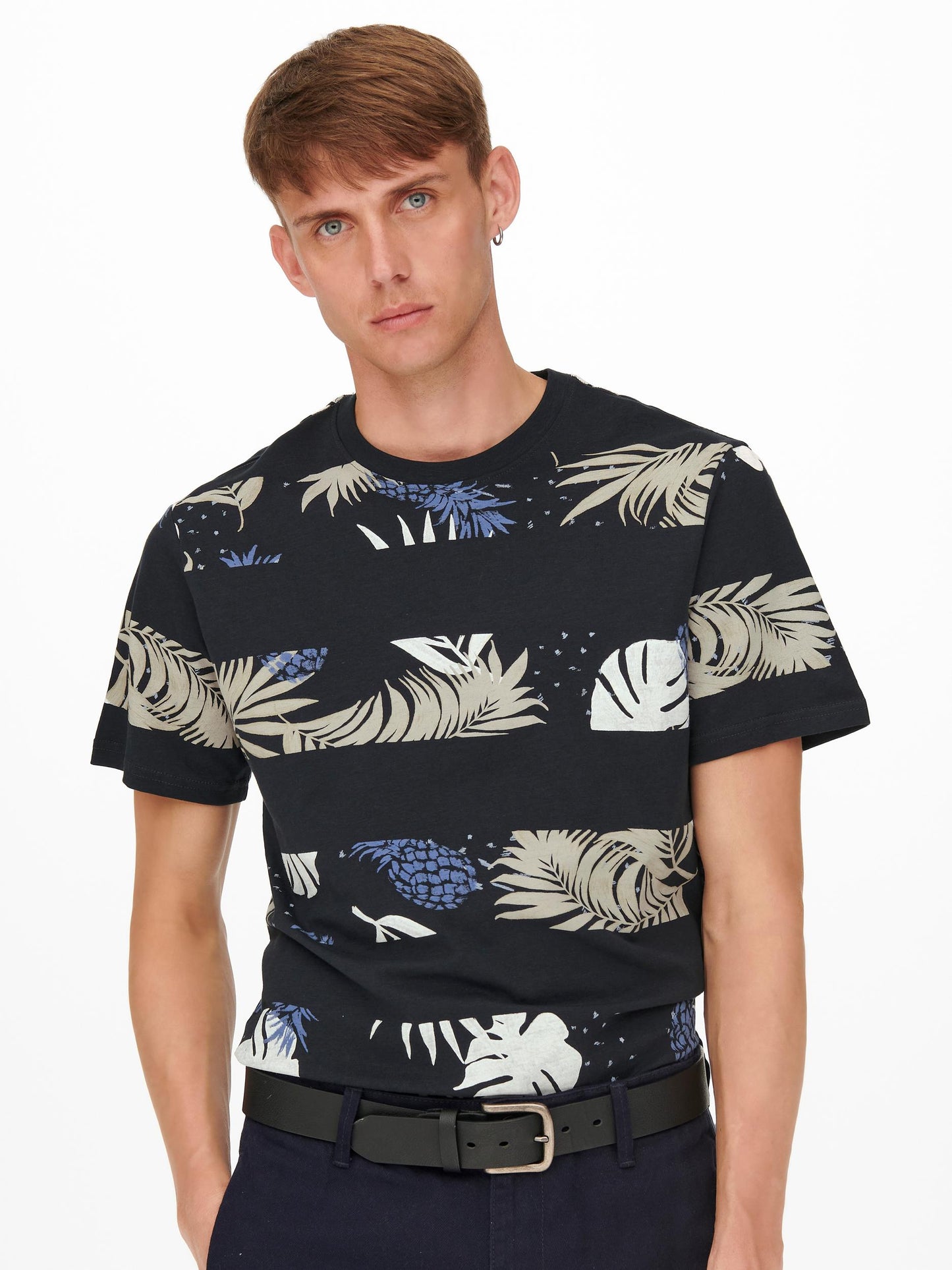 ONSMELODI REG SS AOP TEE - 22022191