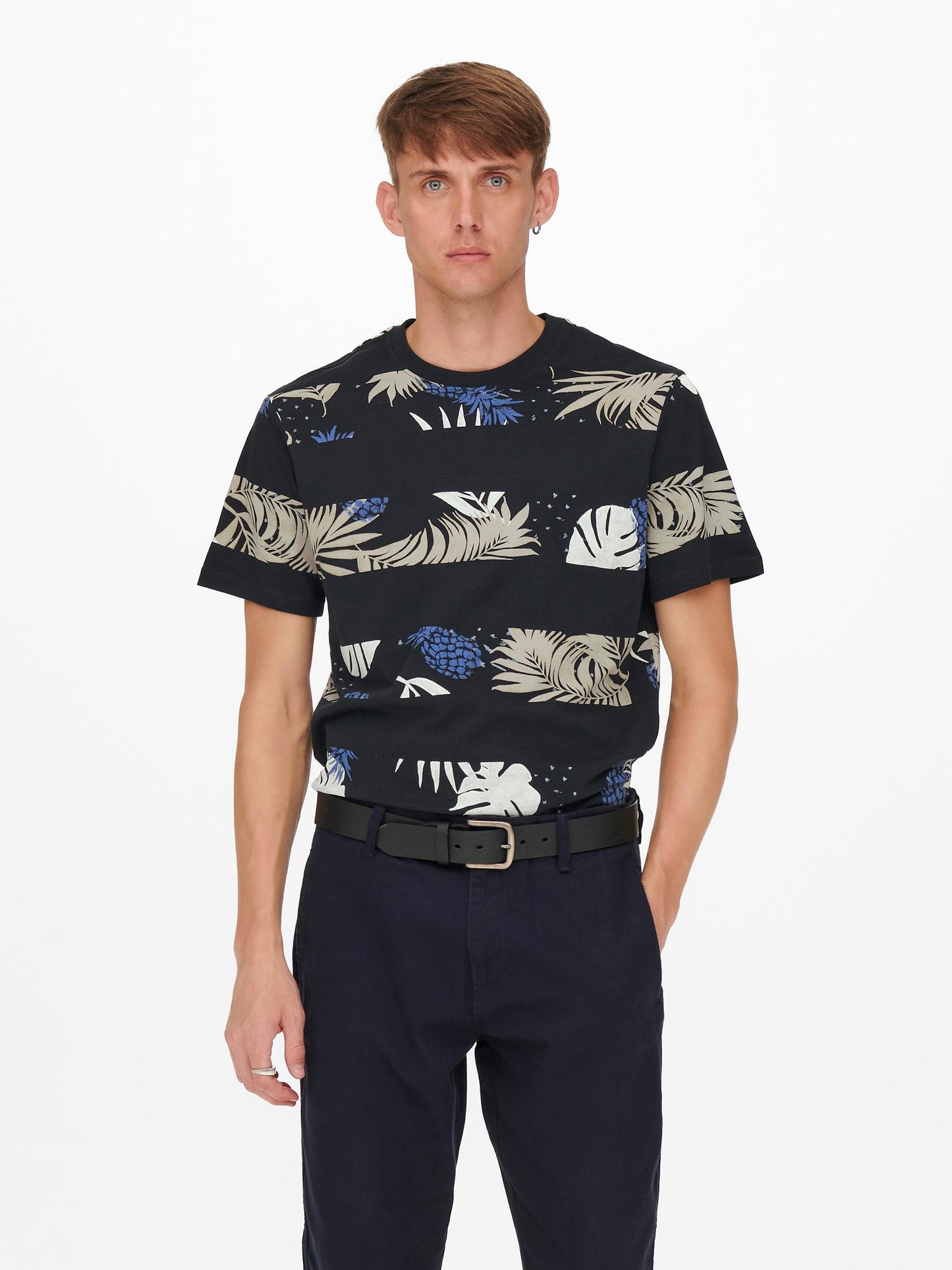 ONSMELODI REG SS AOP TEE - 22022191