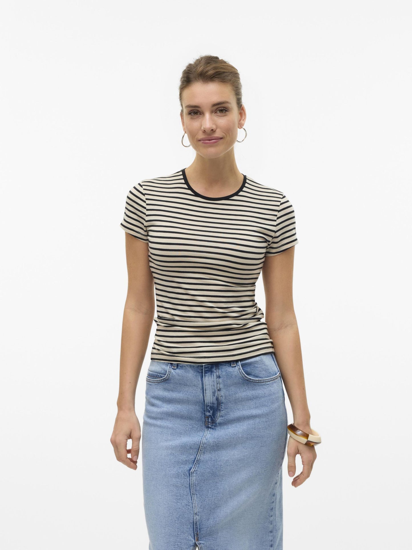 AWINES FIONA SS O-NECK TOP NOOS - 10300882