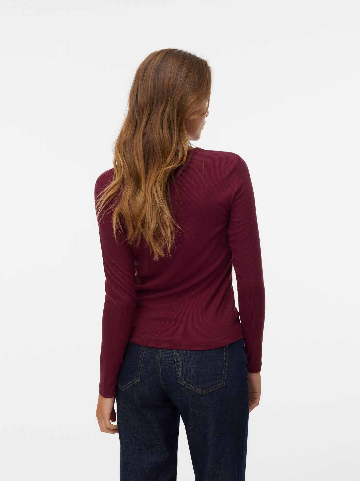 AWIRWINA LS O-NECK TOP NOOS - 10300893
