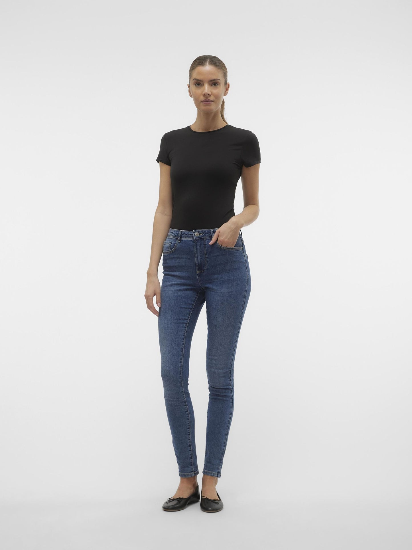 AWINES FIONA SS O-NECK TOP NOOS - 10300882