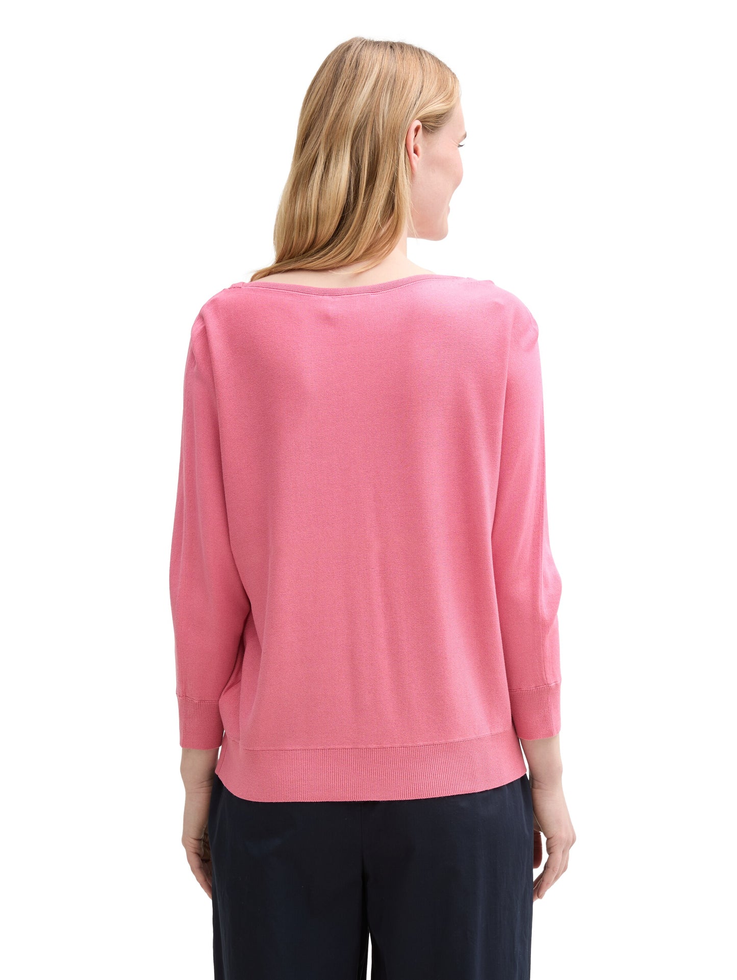 knit pullover with boatneck - 1045463