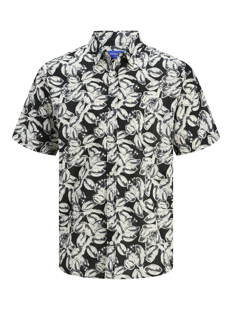 JORJOSHUA SPLIT AOP SHIRT SS LN - 12271089