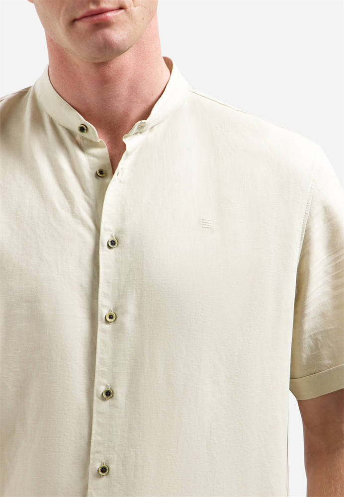 Shirt Short Sleeve Granddad With Li - 31480326SN