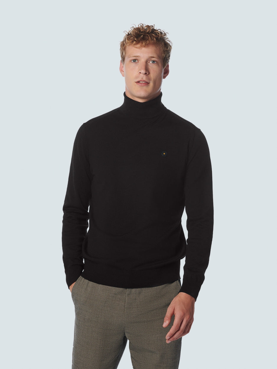 Pullover Rollneck 2 Coloured Melang - 21210982