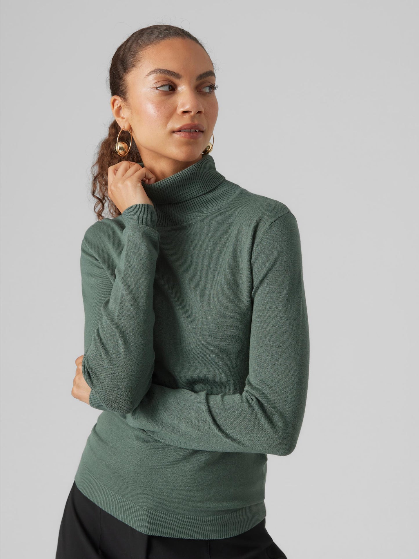 VMGLORY LS ROLLNECK BLOUSE NOOS - 10231630