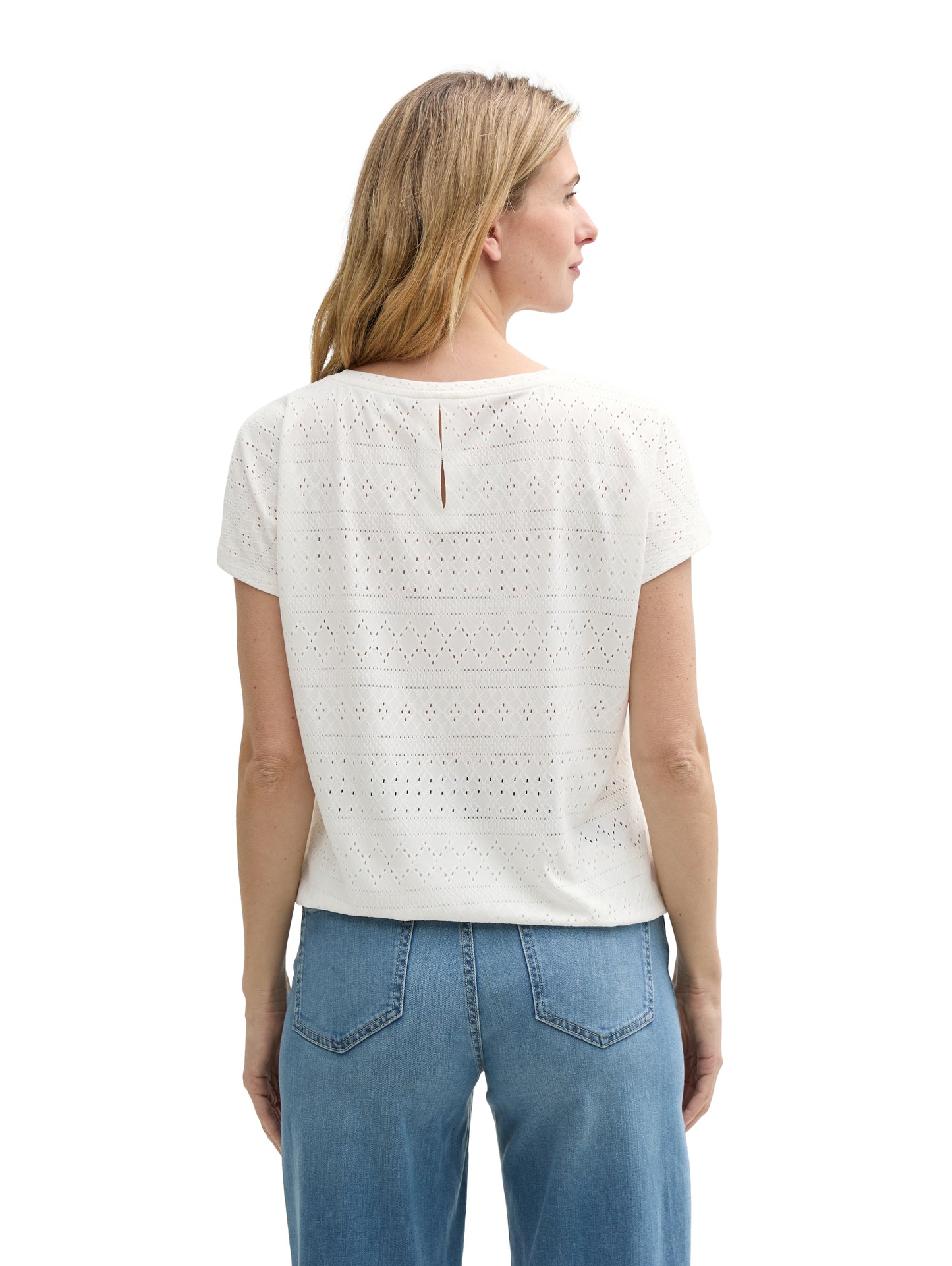 T-shirt ajour crew neck - 1046401