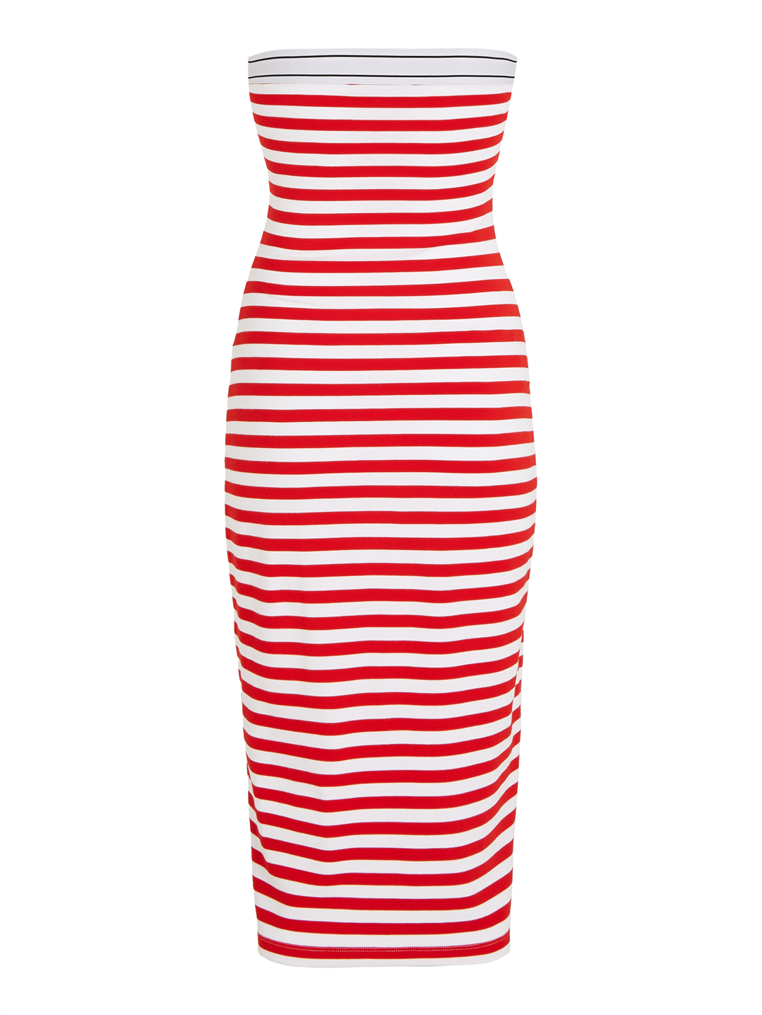 TJW LOGO TAPE STRIPE TUBE DRESS - DW0DW17922