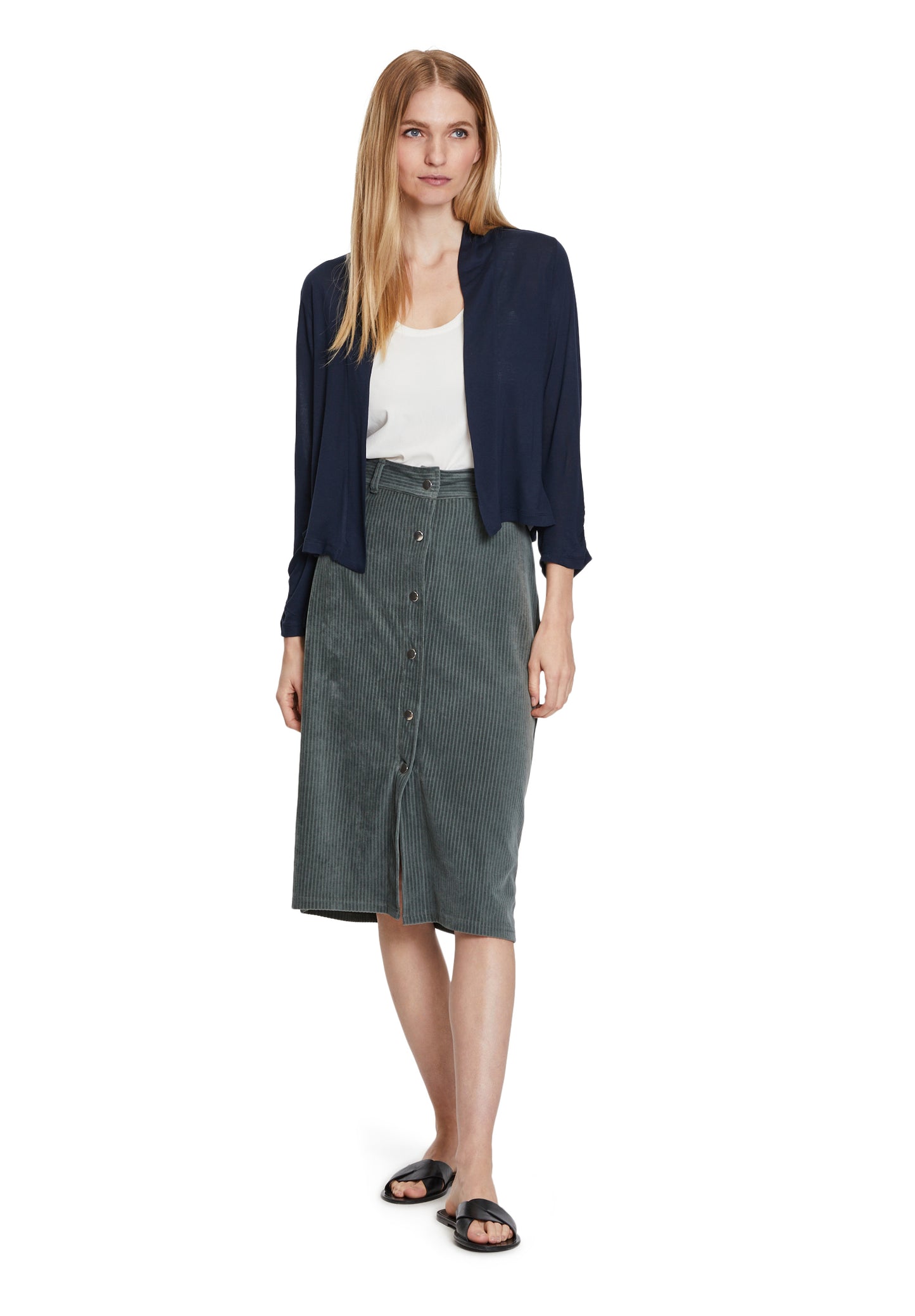 Shirt Jacke Kurz 3/4 Arm - 23811324