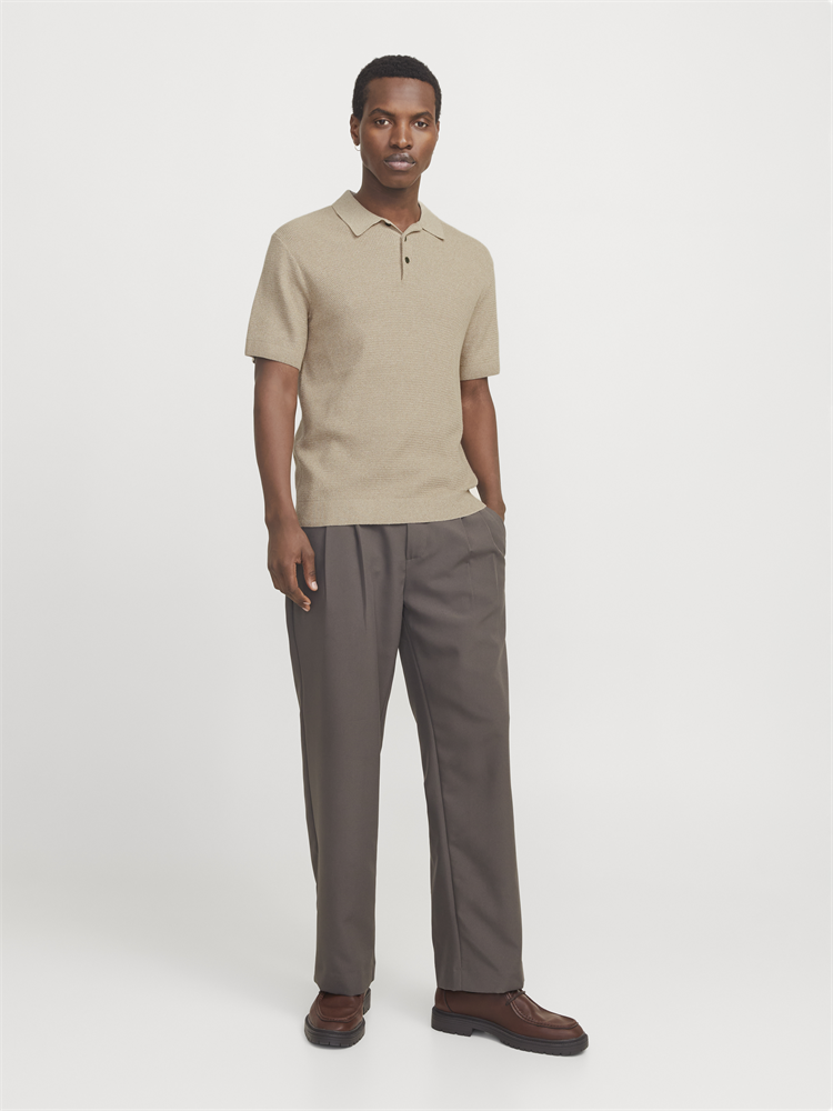 JPRCCCOOPER KNIT POLO SS SN - 12271483