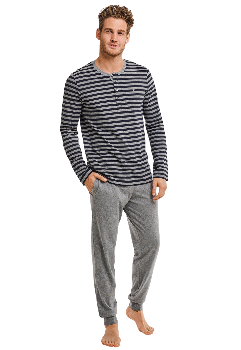 M-LOUNGESET LS HENLEY - 164206