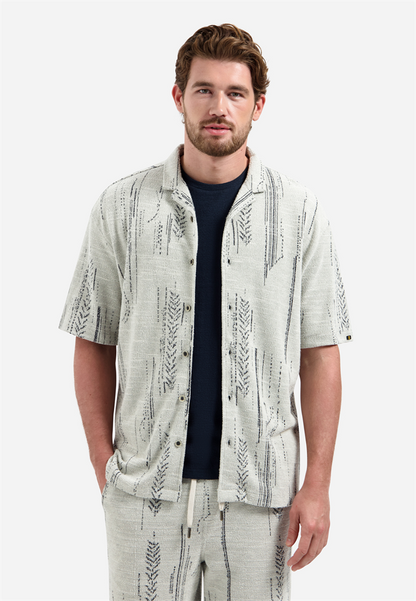 Shirt Short Sleeve Jacquard Fancy - 31490307
