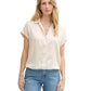 blouse striped shortsleeve - 1045239