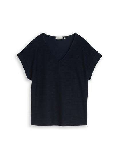 T-shirt structure v-neck - 1050433
