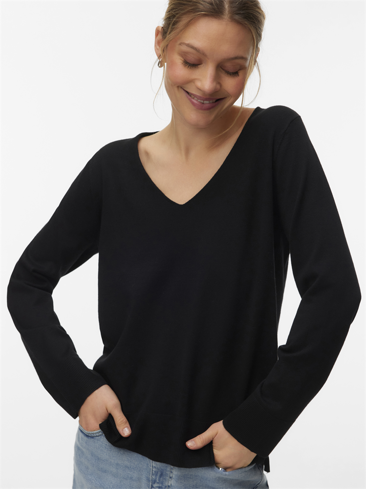 VMSILJE LS V-NECK PULLOVER GA NOOS - 10320451