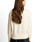knit cosy embroidered mock-nec - 1052786