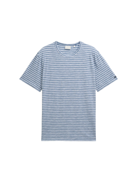 fine striped t-shirt - 1045667