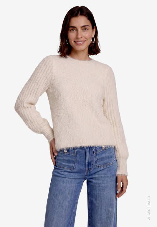 Strickpullover Kurz 1/1 Arm - 110-10004330