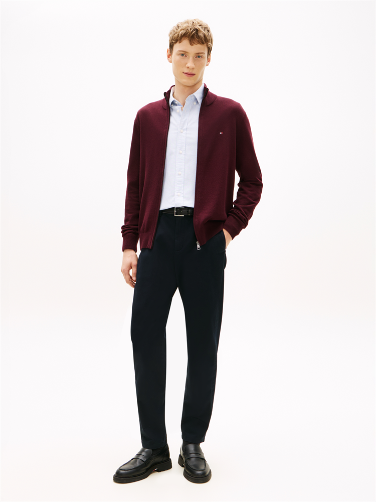 PIMA ORG CTN CASHMERE ZIP THRU - MW0MW28050