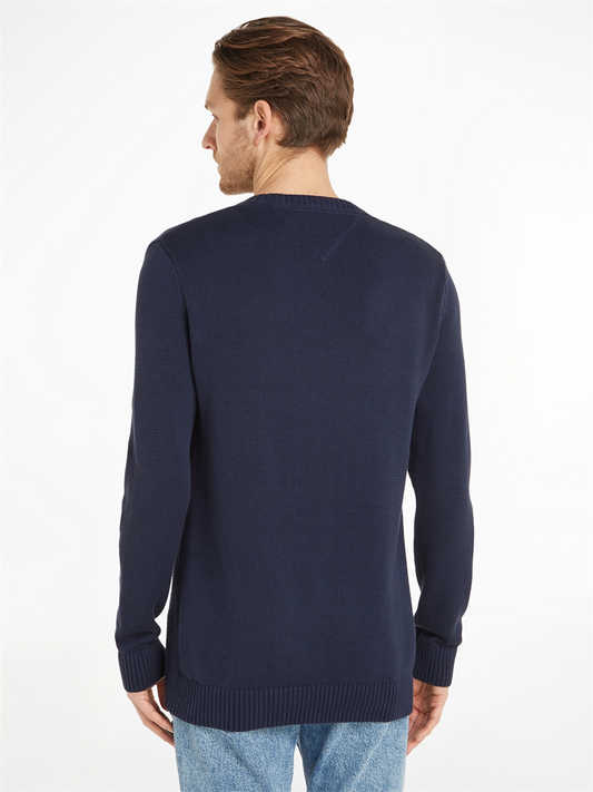 TJM ESSENTIAL CREW NECK SWEATER - DM0DM11856