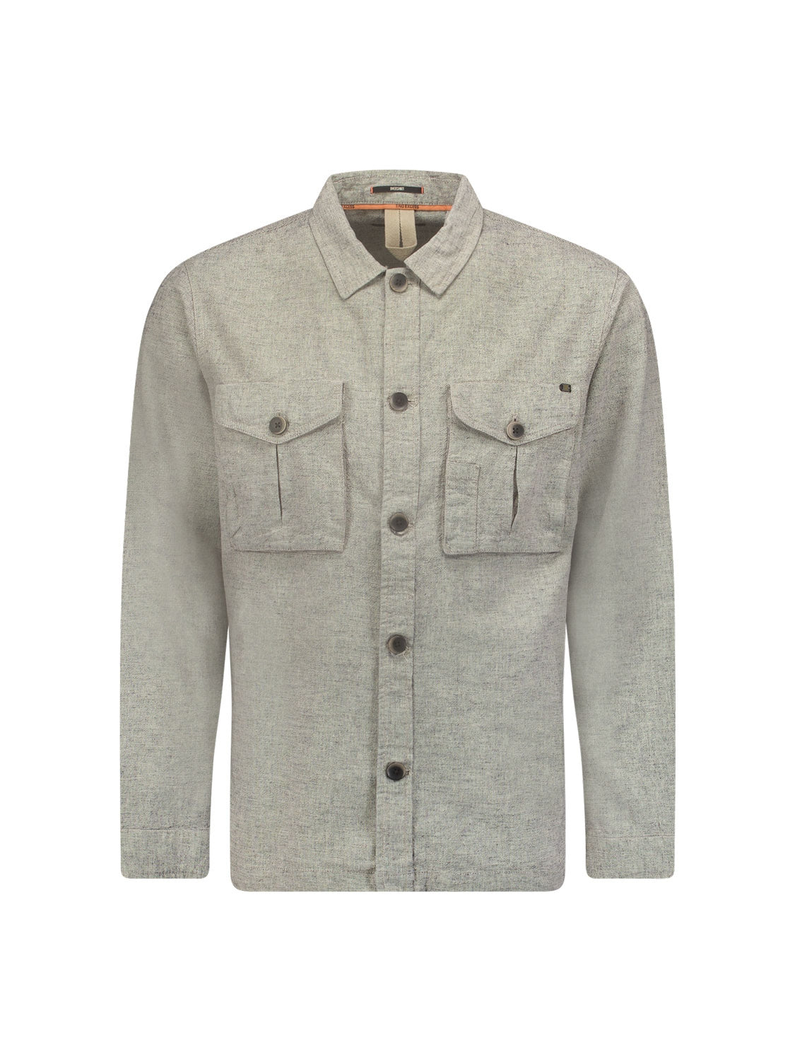 Overshirt Button Closure With Linen - 23510229