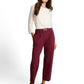 cropped straight leg pants - 1052971