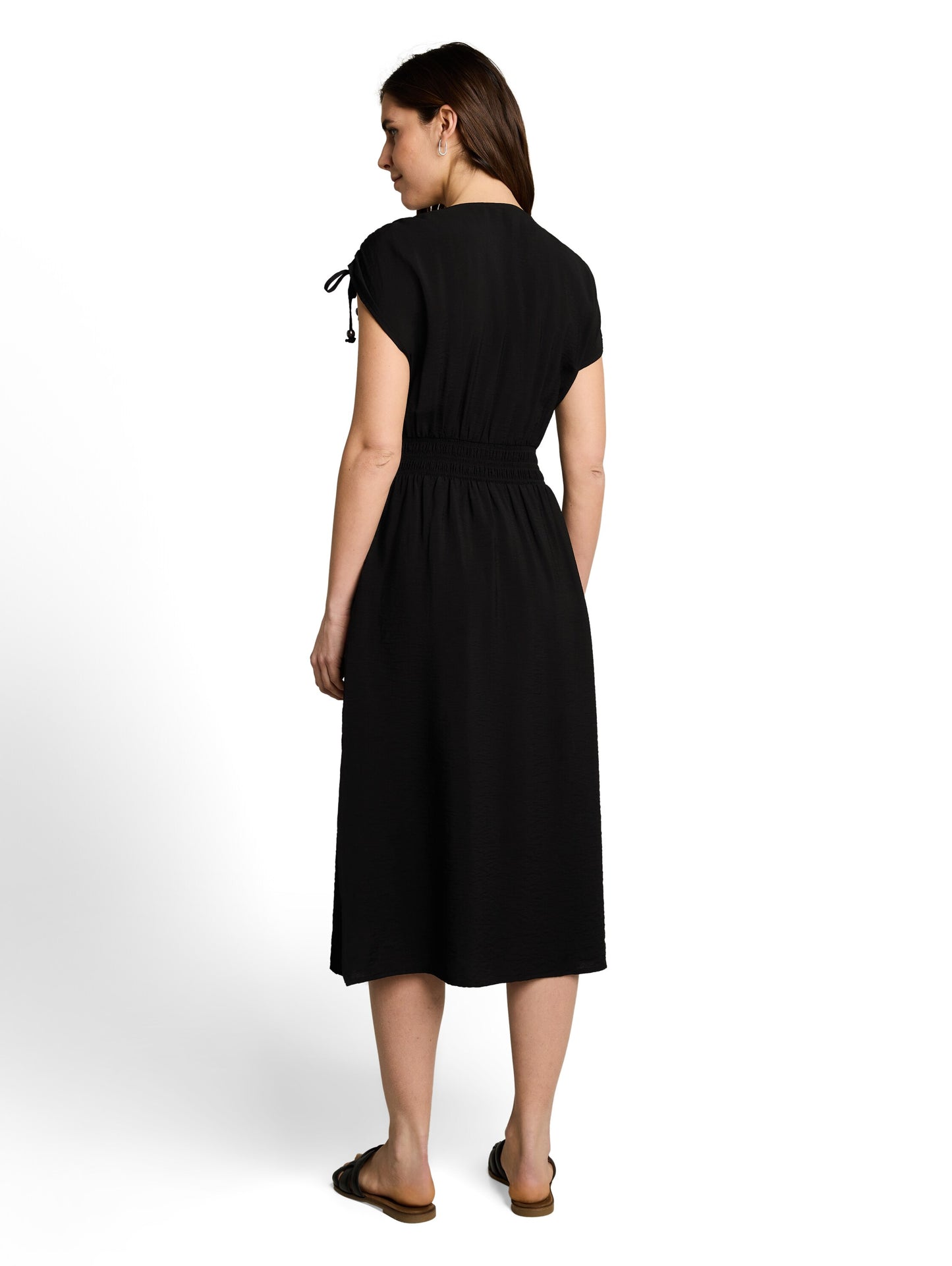 dress with button placket - 1051257