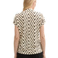 T-shirt alloverprint v-neck - 1047065